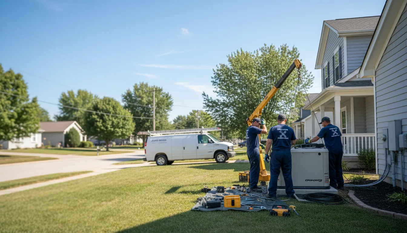Generator Installation in Muscle Shoals, AL near me